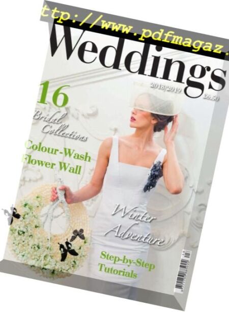 Fusion Flowers – Weddings – July 2018 Cover