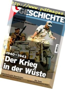 G Geschichte Germany – August 2018