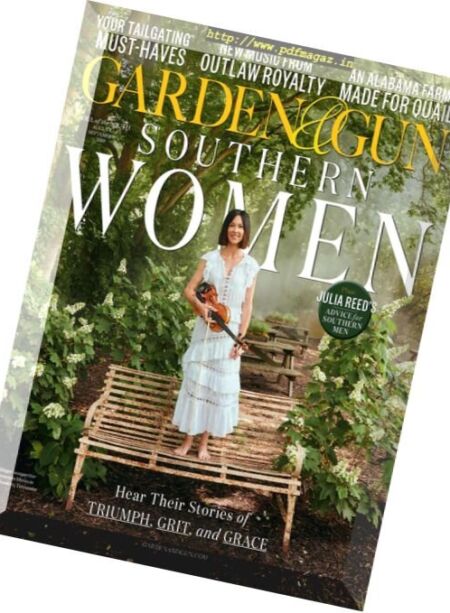 Garden & Gun – August-September 2018 Cover
