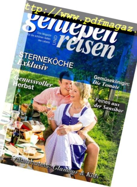 Geniessen und Reisen – Herbst 2014 Cover