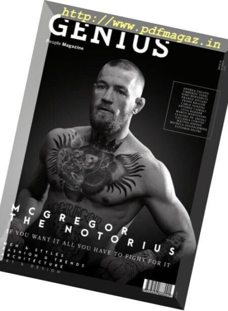 Genius People Magazine – Summer 2018 Cover