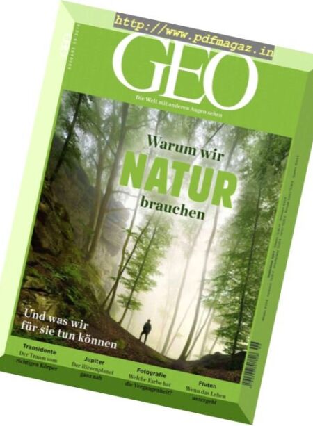 Geo Germany – September 2018 Cover