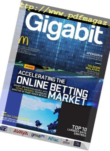 Gigabit Magazine – August 2018 Cover