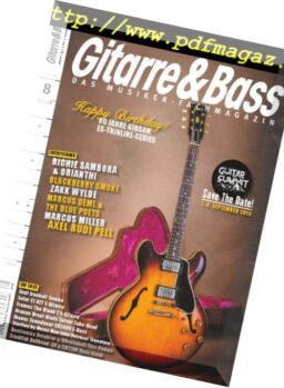 Gitarre & Bass – August 2018