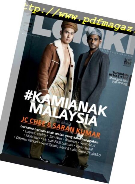 Glam Lelaki – September 2016 Cover