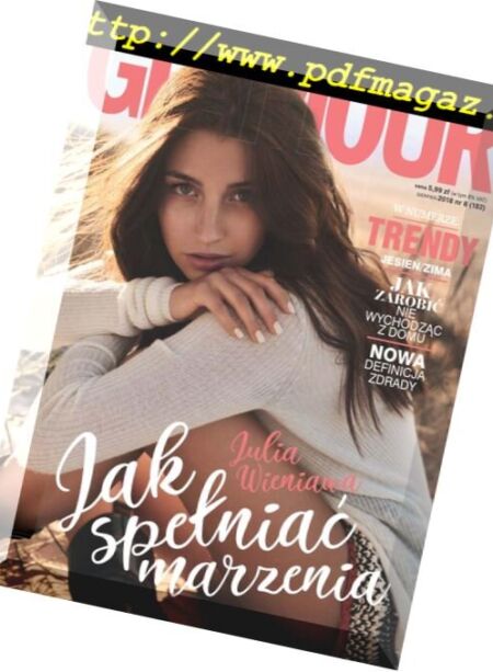 Glamour Poland – Sierpien 2018 Cover