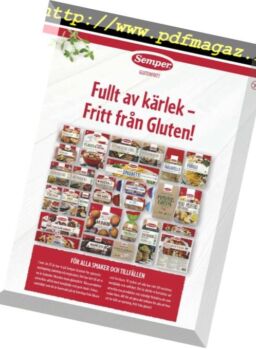 Glutenfritt – september 2018