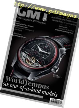 GMT, Great Magazine of Timepieces (French-English) – October 20, 2016