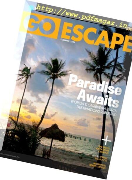 Go Escape – Summer 2018 Cover