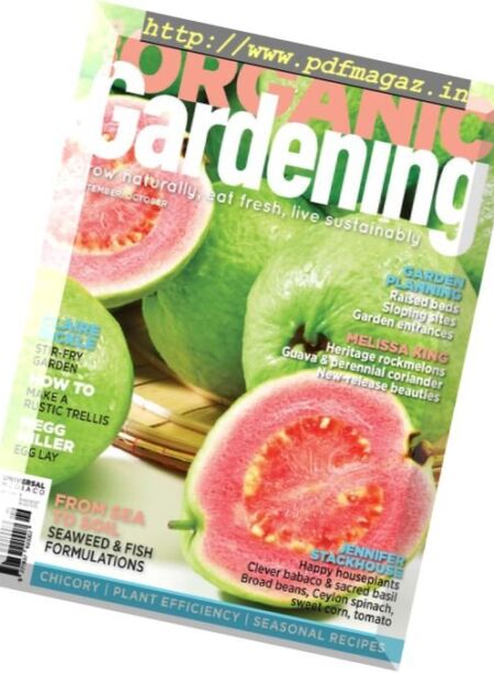 Good Organic Gardening – September-October 2018 Cover