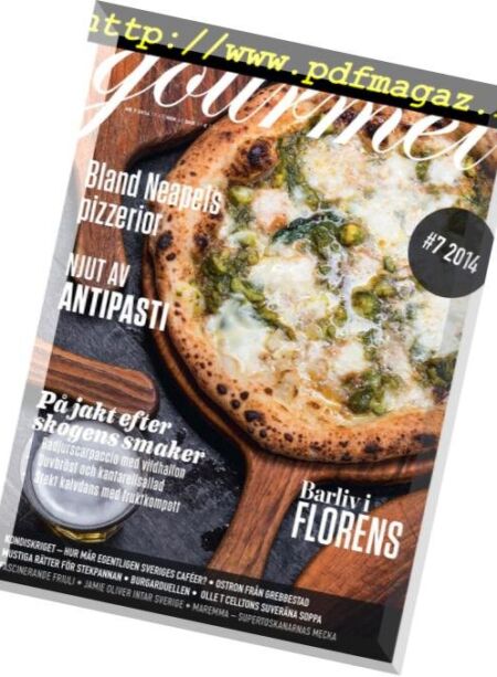 Gourmet Sverige – oktober 2014 Cover