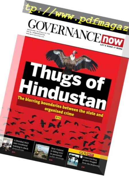 GovernanceNow – June 30, 2018 Cover