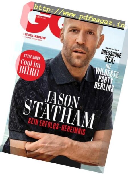 GQ Germany – September 2018 Cover