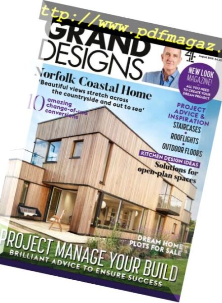 Grand Designs UK – August 2018 Cover