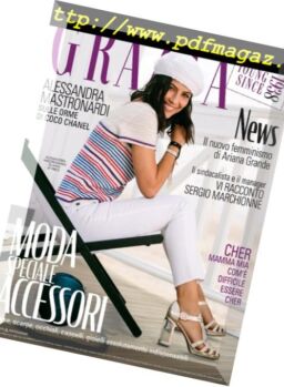 Grazia Italia – 26 luglio 2018
