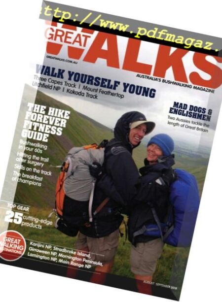 Great Walks – August-September 2018 Cover