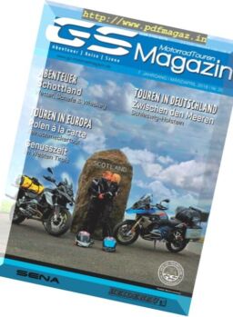 GS Motorrad Touren Magazin – Marz-April 2018