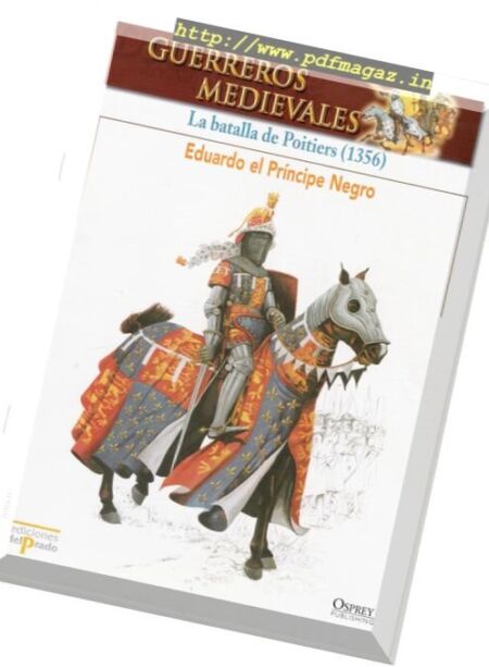 Guerreros Medievales – La Batalla de Poitiers 1356 Osprey Del Prado 2007 Cover