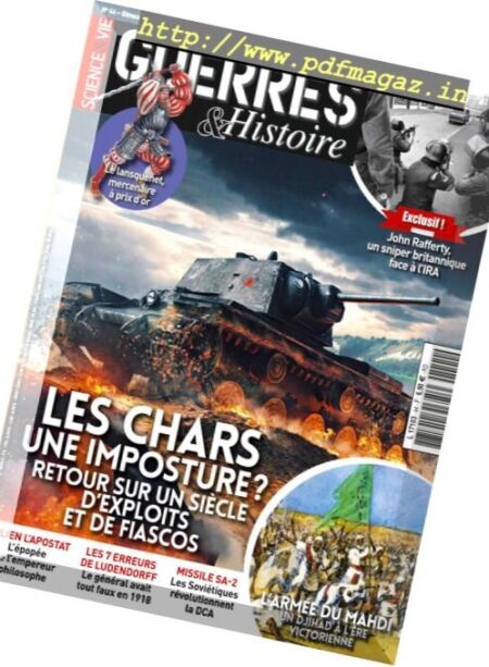 Guerres & Histoires – aout 2018 Cover