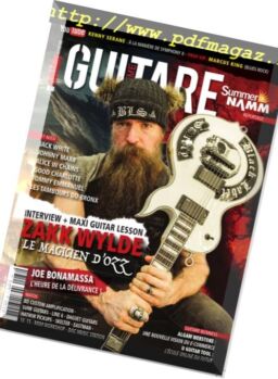 Guitare Xtreme – aout-septembre 2018