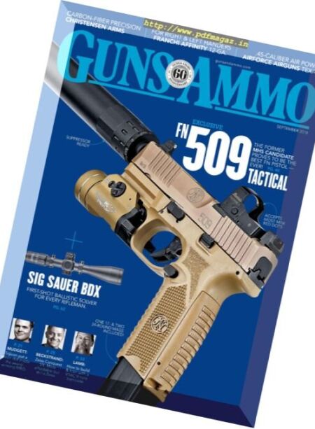 Guns Ammo – September 2018 Cover