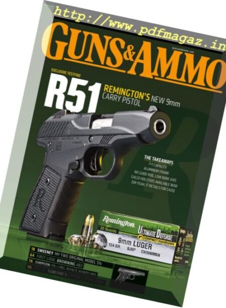 Guns & Ammo – MARCH 2014 Cover