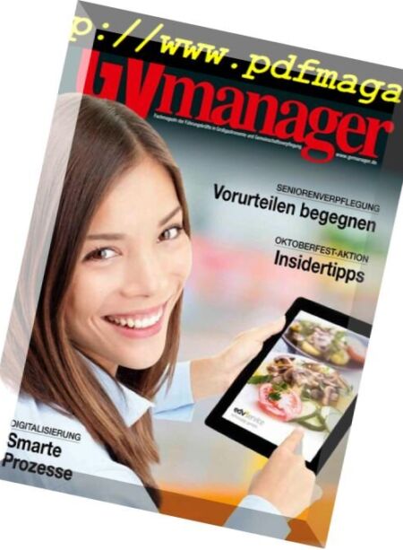 GVmanager – Juni-Juli 2018 Cover