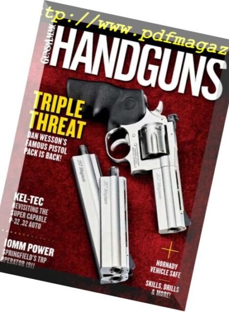 Handguns – October-November 2018 Cover