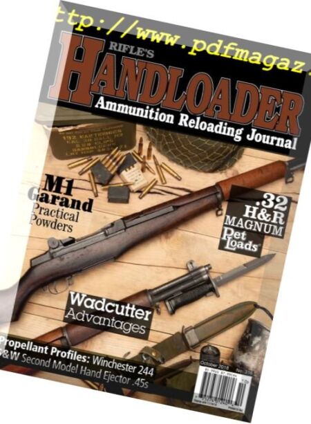 Handloader – October 2018 Cover