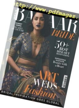 Harper’s Bazaar Bride – May 2017