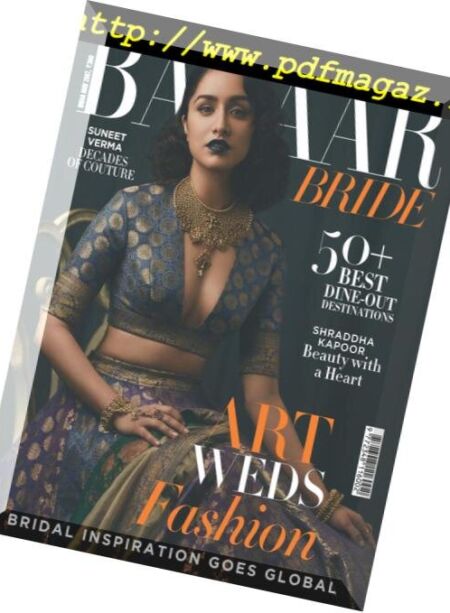 Harper’s Bazaar Bride – May 2017 Cover