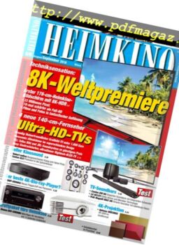 Heimkino – August-September 2018
