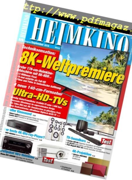 Heimkino – August-September 2018 Cover