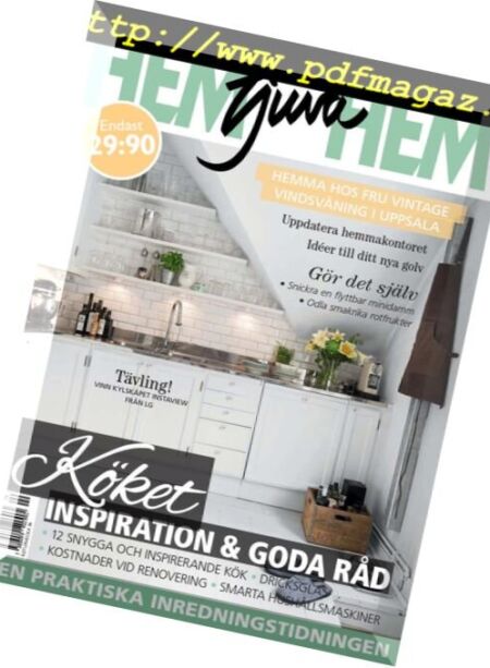 Hem ljuva Hem – september 2018 Cover