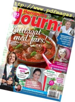Hemmets Journal – 16 augusti 2018