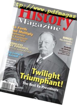History Magazine – August 2018