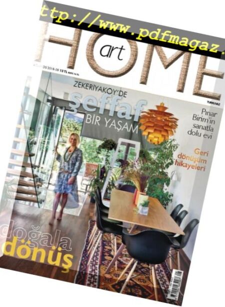 HomeArt – Agustos 2018 Cover