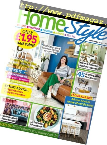 HomeStyle UK – September 2018 Cover