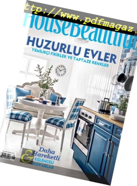 House Beautiful Turkey – Agustos 2018 Cover