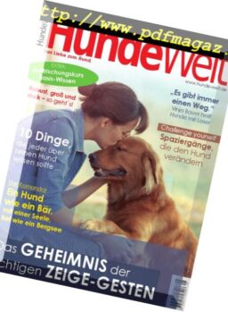 HundeWelt – August 2018