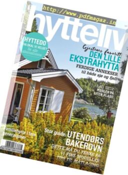 Hytteliv – juli 2018