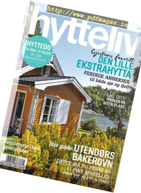 Hytteliv – juli 2018 Cover