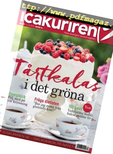 Icakuriren – 17 juli 2018 Cover