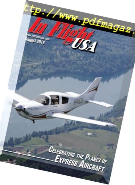 In Flight USA – August 2018 Cover