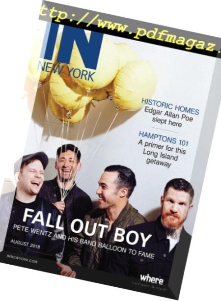 IN New York – August 2018 Cover
