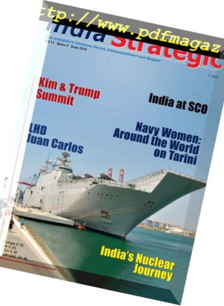 India Strategic – June 2018 Cover