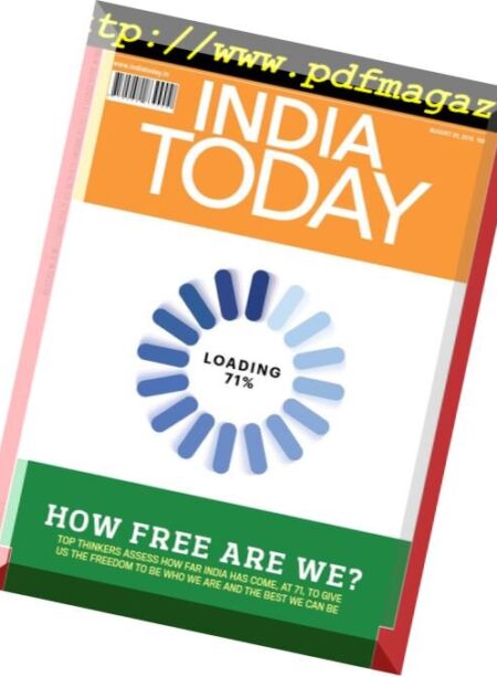 India Today – August 20, 2018 Cover