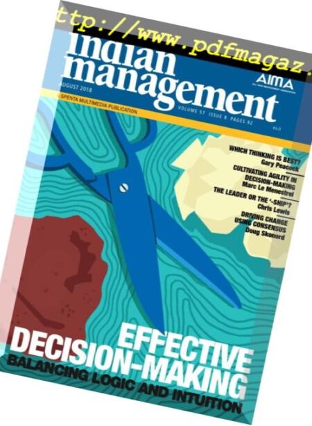 Indian Management – August 2018 Cover