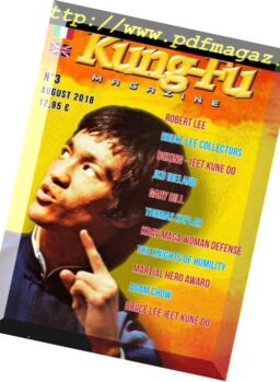 International Kung Fu Magazine – August 2018