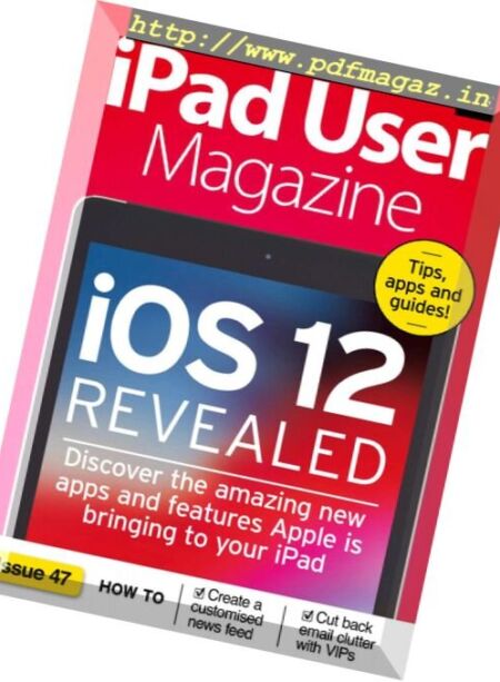 iPad User Magazine – July 2018 Cover